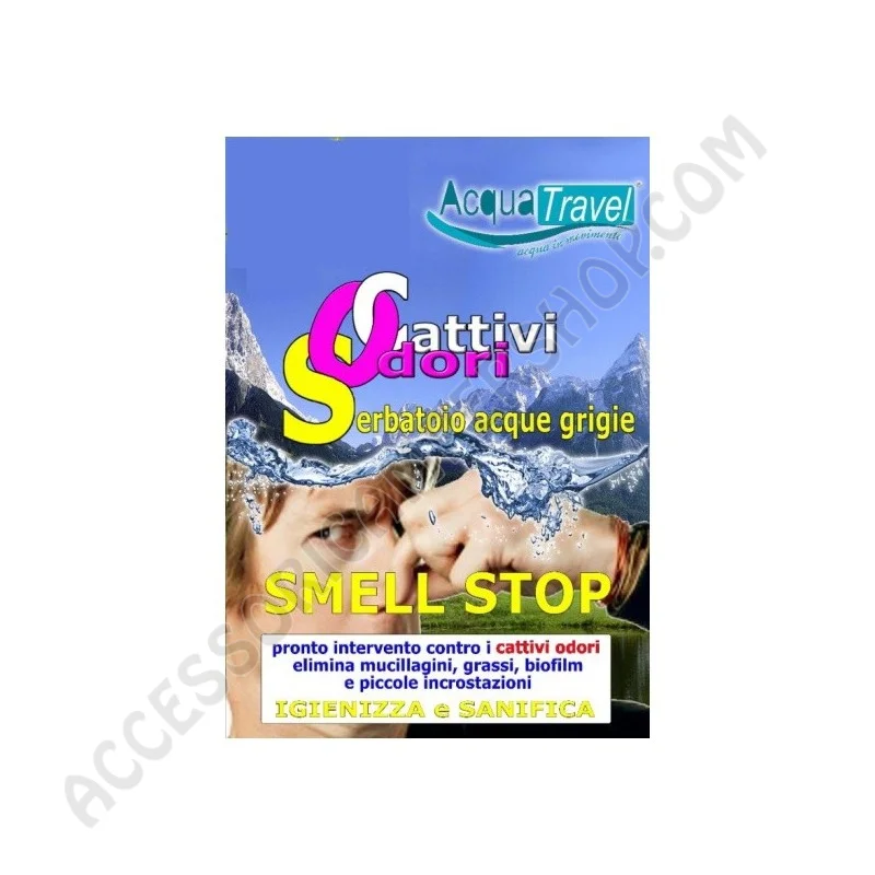 Bustine Smell Stop per Serbatoi Acque Grigie | Accessoricampershop.com