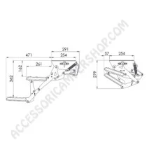 Gradino elettrico a scomparsa per camper | Accessoricampershop.com