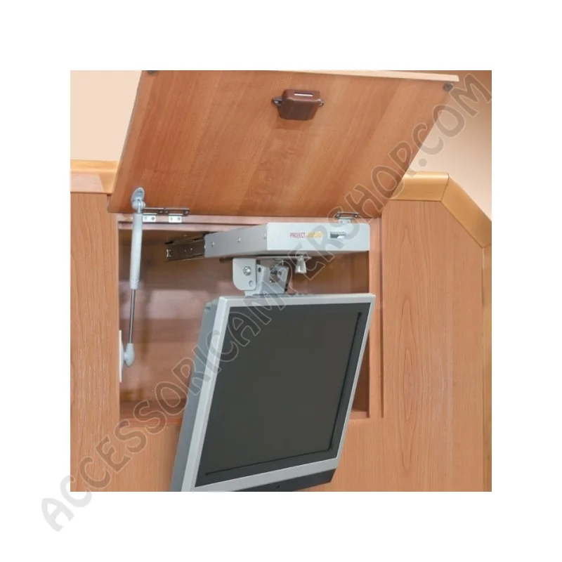 Supporto LCD a soffitto con corsa 128 mm | Accessoricampershop.com