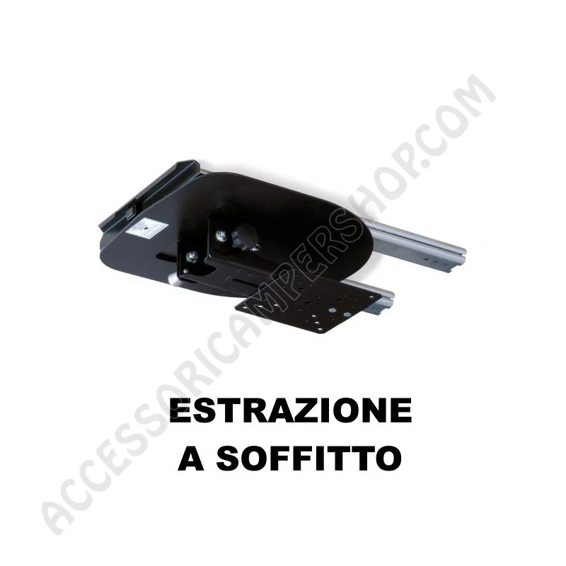 Porta TV LCD a Estrazione Soffitto Regolabile | Accessoricampershop.com