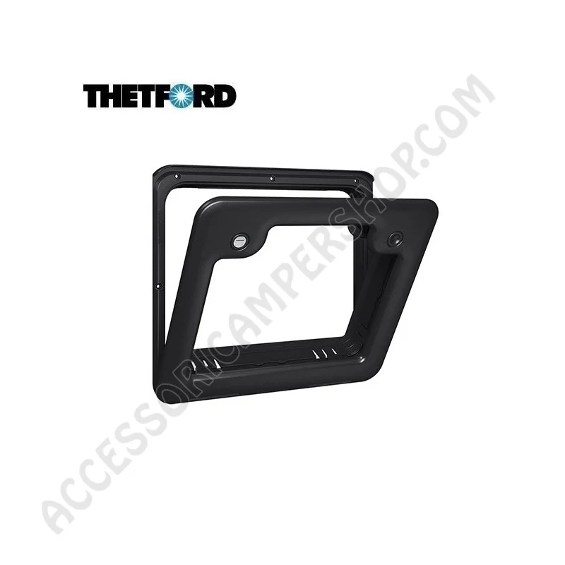 Sportello Thetford Modello 3 Nero 385x335 mm | Accessoricampershop.com
