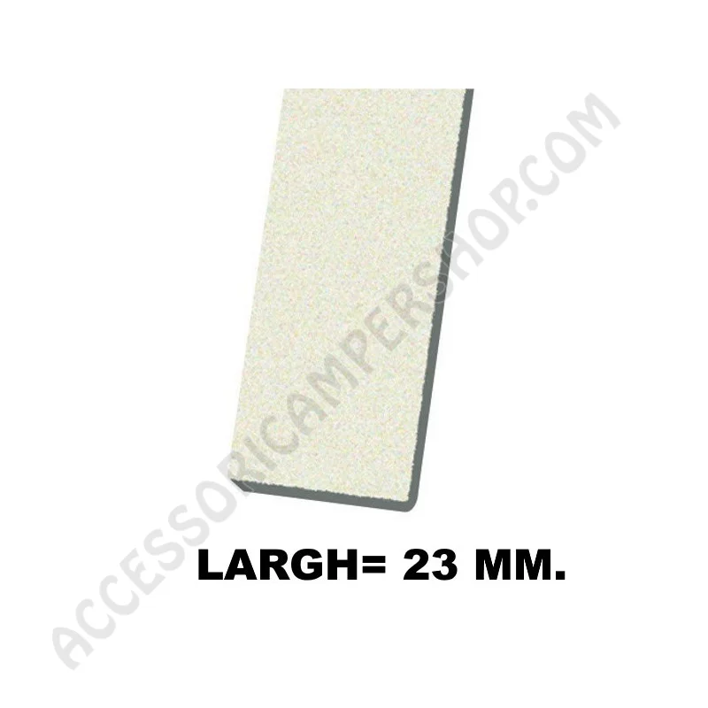Reggetta in gomma 23 mm per finestre camper | Accessoricampershop.com