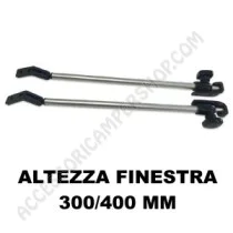 Braccetti Finestra Polyplastic 300/400 mm | Accessoricampershop.com