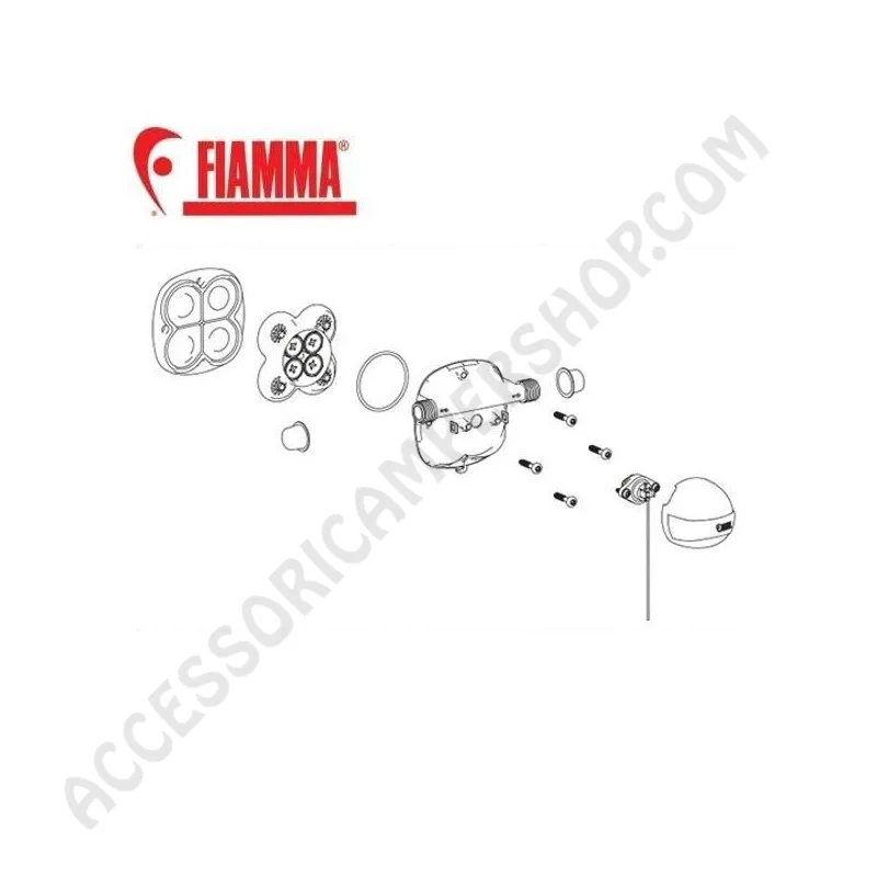 Kit Upgrade Aqua F 10LT Fiamma per Camper | Accessoricampershop.com