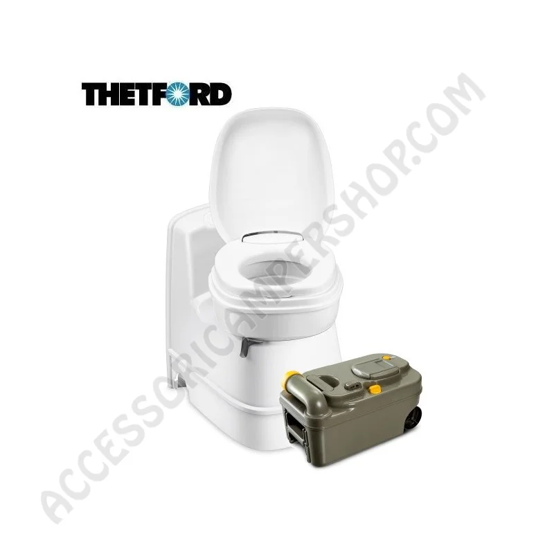 WC Toilette a Cassetta Thetford C200-CS Scarico Elettrico | Accessoricampershop.com