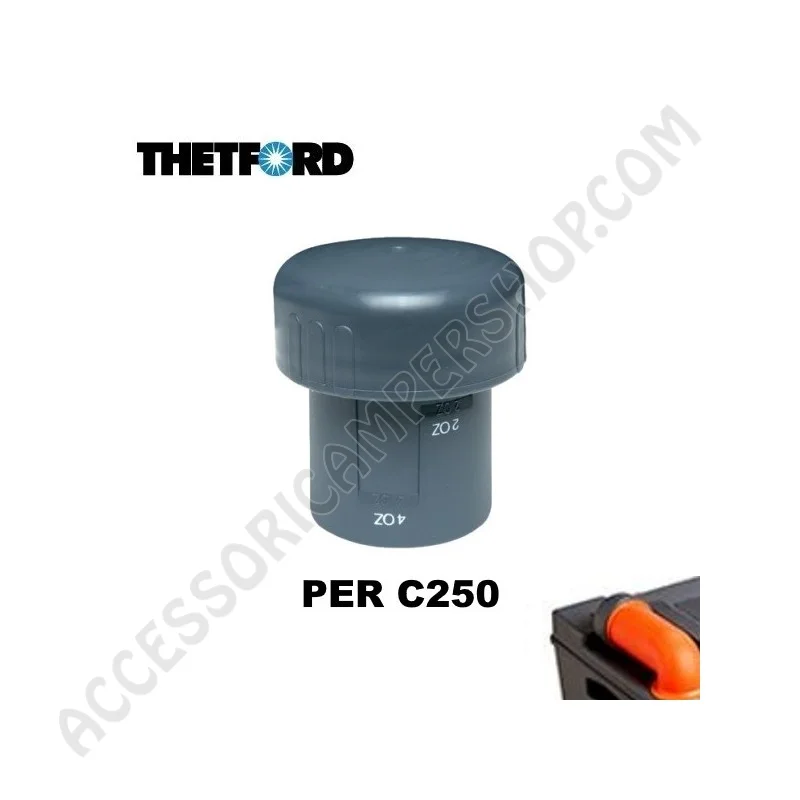 Tappo di ricambio per serbatoi Thetford C250 | Accessoricampershop.com