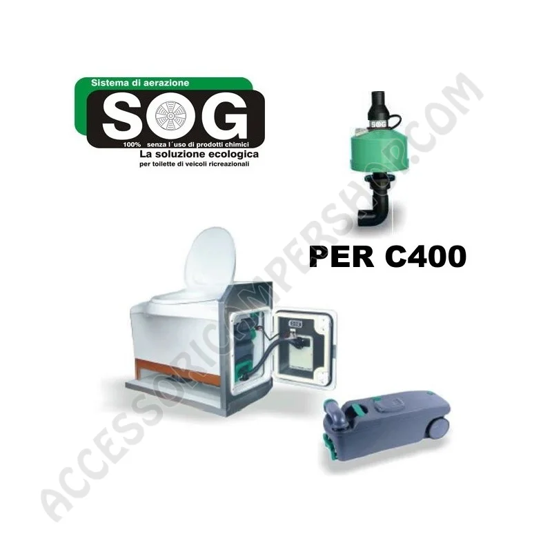 SOGII Kit Pavimento per C400 Ventilazione WC | Accessoricampershop.com