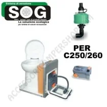 SOGII Kit Pavimento per Ventilazione WC Thetford C250/260 | Accessoricampershop.com