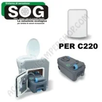 SOG Kit Ventilazione Cassetta WC C220 Thetford | Accessoricampershop.com