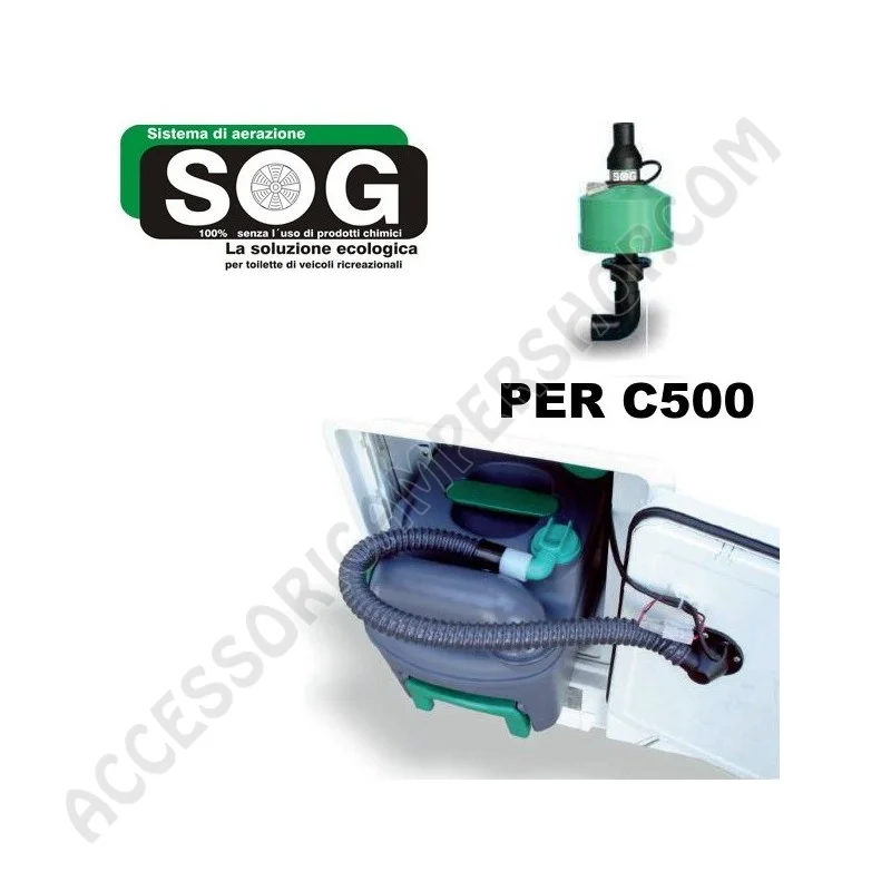 Kit Pavimento Ventilazione WC Thetford C500 | Accessoricampershop.com