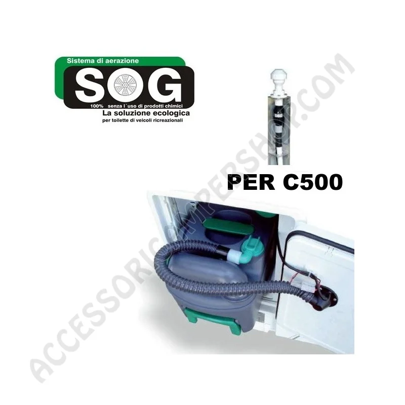 SOG Sistema di Ventilazione per Cassetta C500 | Accessoricampershop.com