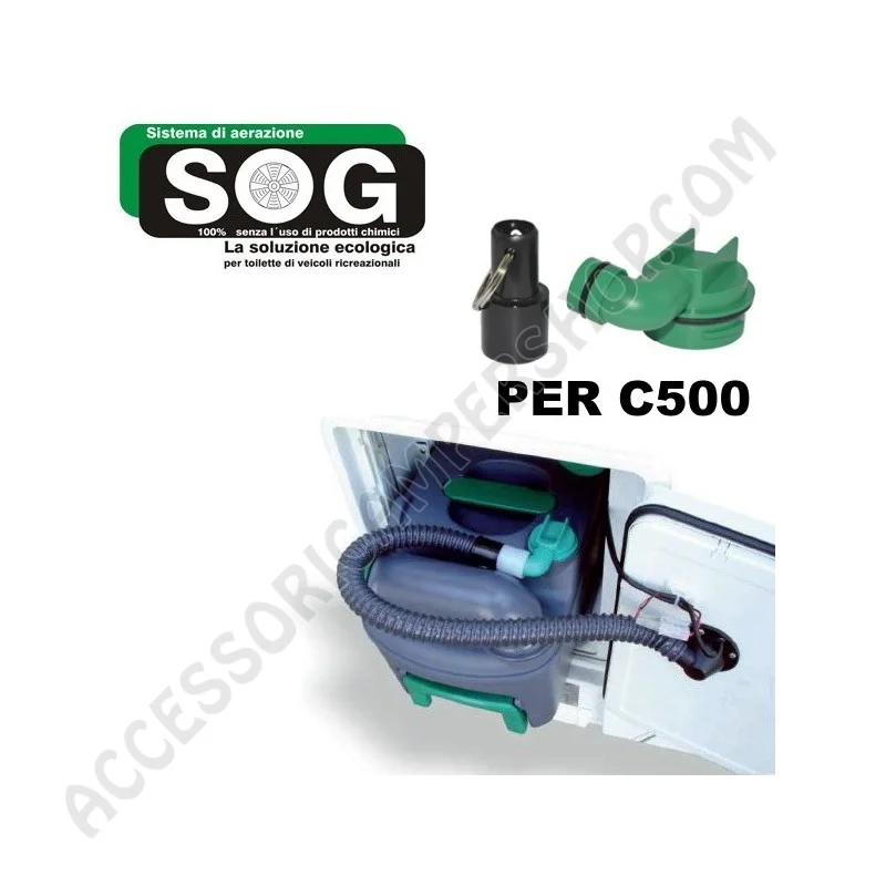 Kit Collegamento SOG C500 per Ventilazione WC | Accessoricampershop.com