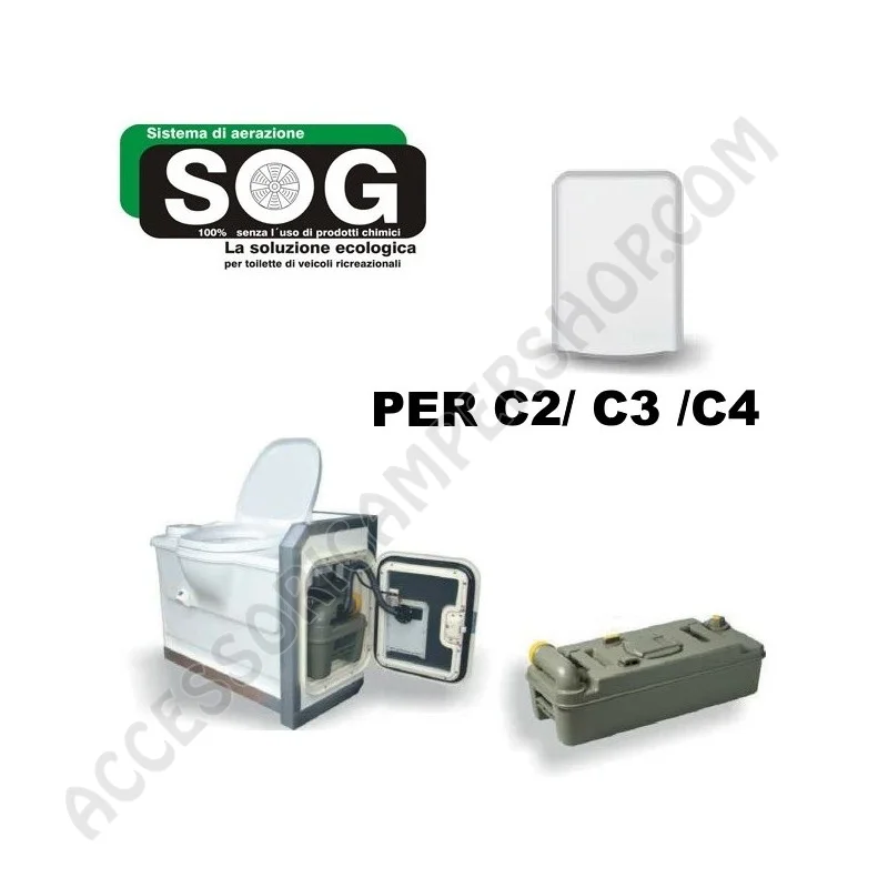 SOG Sistema di Ventilazione per Cassette WC | Accessoricampershop.com