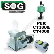 SOGII Kit Pavimento per Ventilazione WC CT3000/CT4000 | Accessoricampershop.com
