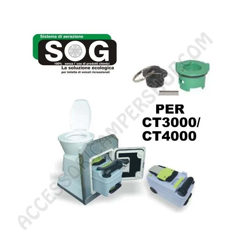 Kit Collegamento SOG SOGII per Cassette CT3000/CT4000 | Accessoricampershop.com