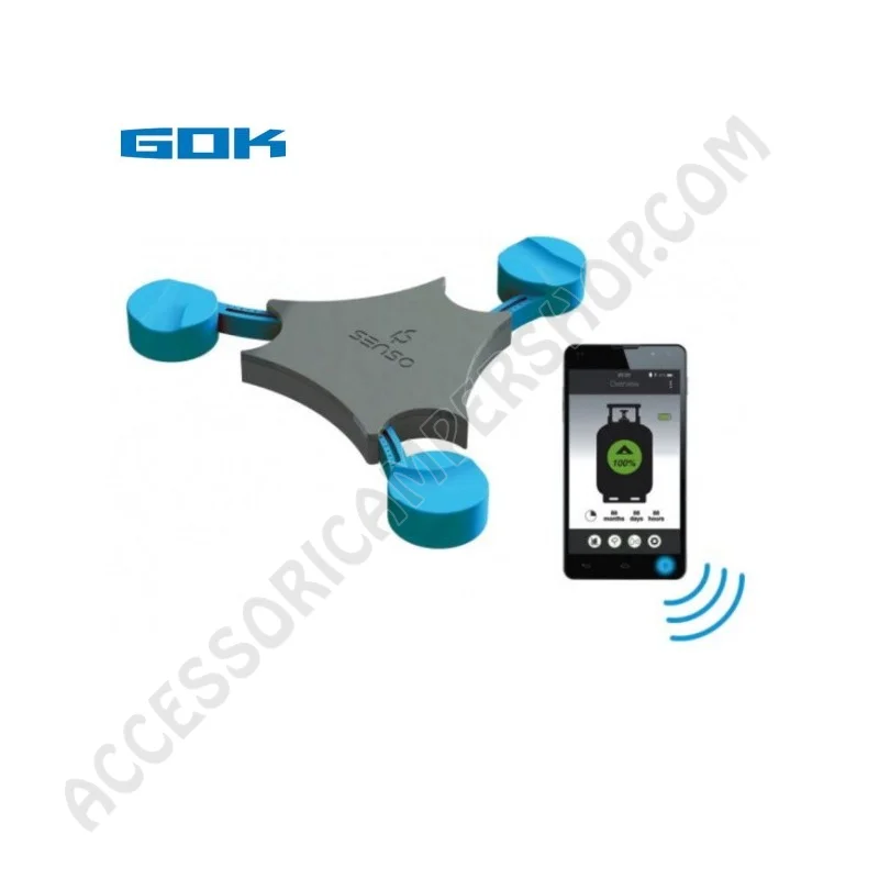 Indicatore Livello Gas Bluetooth SENSO4S GOK | Accessoricampershop.com