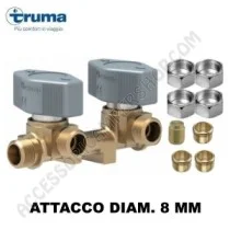 Centralina Gas 2 Vie Truma Ø8 mm per Camper | Accessoricampershop.com