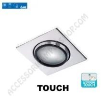 Faretto Spot Orientabile Argento Touch OFOLUX | Accessoricampershop.com