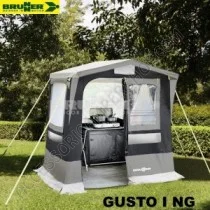 Tenda Cucina Gusto II NG Grigio Scuro 150x150 cm | Accessoricampershop.com