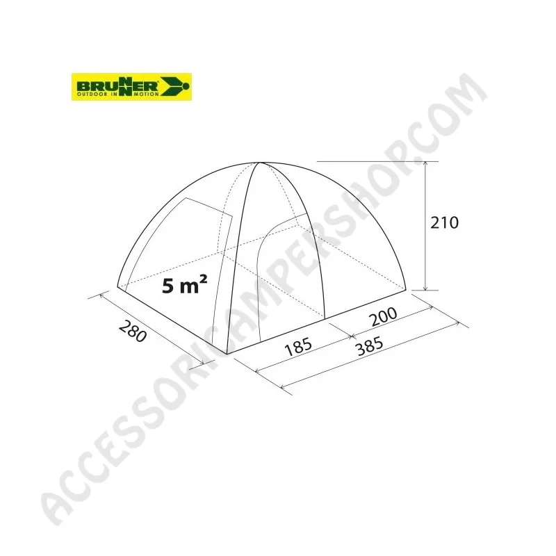 Tenda Igloo Lamar 4 per 4 Persone | Accessoricampershop.com