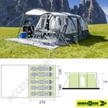 Tenda Bullet 5 A.I.R.Tech Gonfiabile 5 Posti | Accessoricampershop.com
