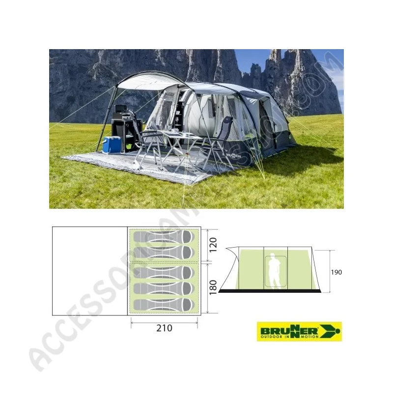Tenda Bullet 5 A.I.R.Tech Gonfiabile 5 Posti | Accessoricampershop.com