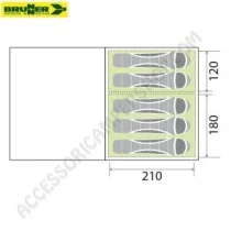 Tenda Bullet 5 A.I.R.Tech Gonfiabile 5 Posti | Accessoricampershop.com