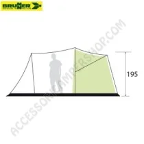 Tenda a Igloo Kalynda 5 Brunner per 5 Persone | Accessoricampershop.com