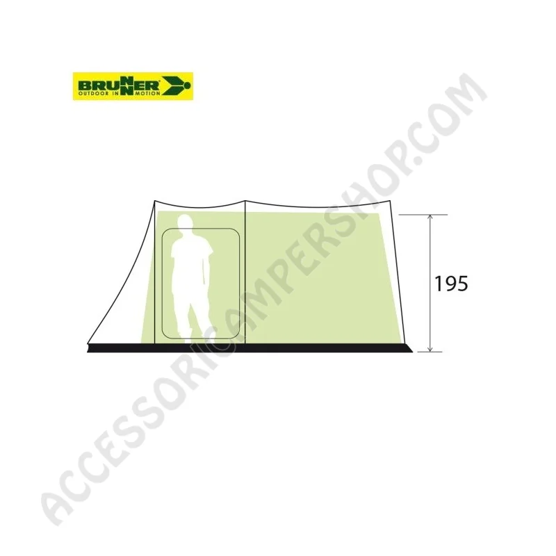 Tenda Igloo Arqus Outdoor 5 Brunner per 5 Persone | Accessoricampershop.com
