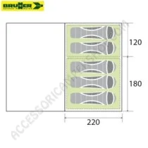 Tenda Igloo Arqus Outdoor 5 Brunner per 5 Persone | Accessoricampershop.com