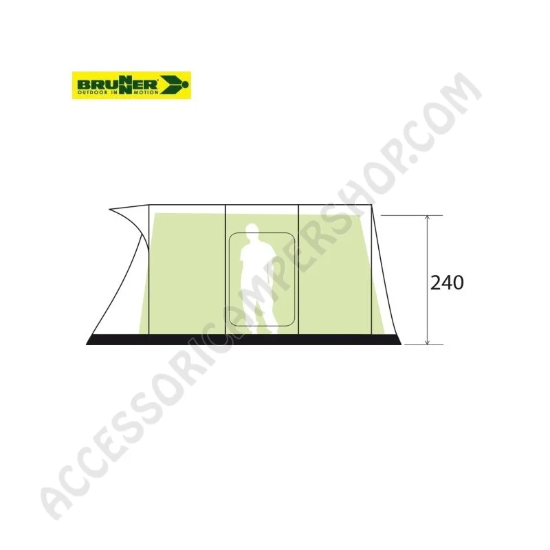 Tenda Igloo WIGWAM 5 Brunner per 5 Persone | Accessoricampershop.com