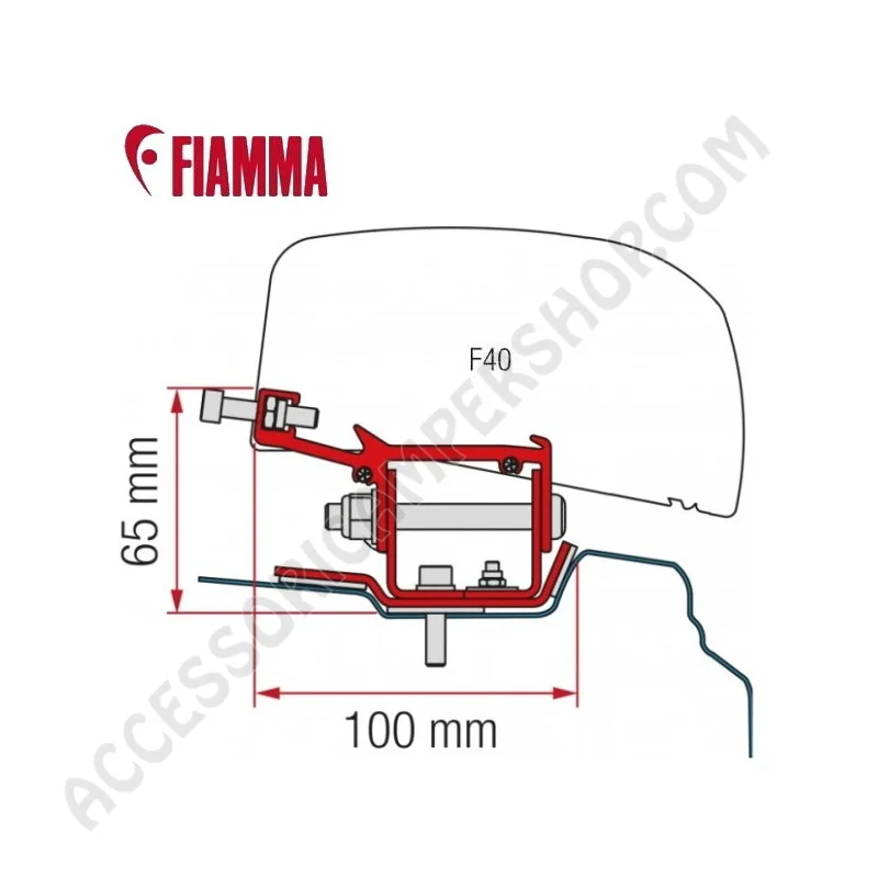 Kit Staffe Finiture Nere Renault Trafic F40VAN | Accessoricampershop.com