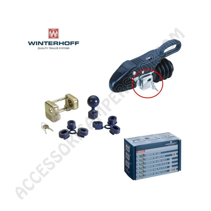 Antifurto ROBSTOP WS 3000 per caravan | Accessoricampershop.com