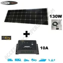 Kit Pannello Solare E-ssential 130W + Regolatore MPPT | Accessoricampershop.com