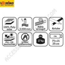 Tenda Veranda Gonfiabile Universale per Van | Accessoricampershop.com