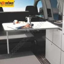 Piano Tavolo Scorrevole per VW Caddy Camp Maxi | Accessoricampershop.com