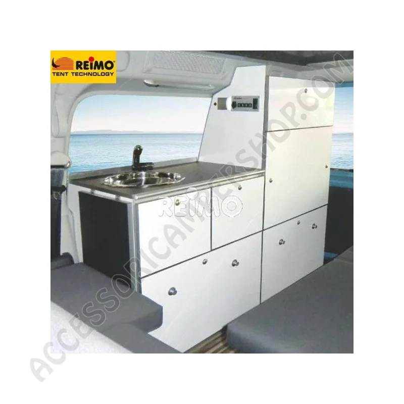 Mobili Reimo per VW Caddy con Frigo e Lavello | Accessoricampershop.com