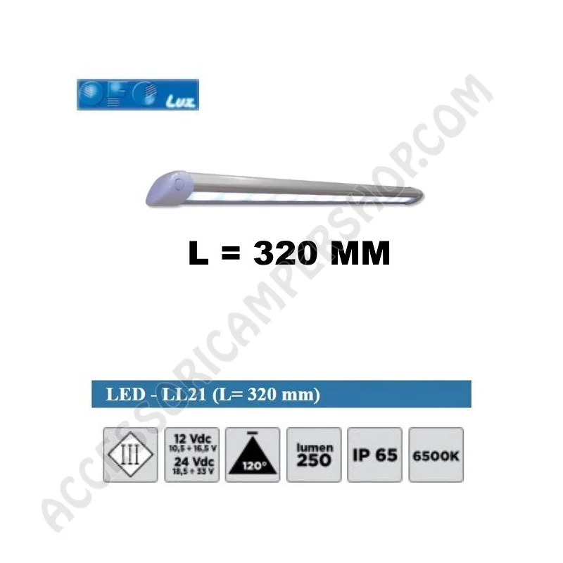 Plafoniera Esterna MOD.175S OFO LUX per Camper | Accessoricampershop.com