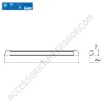 Plafoniera Esterno 1470 mm per Van | Accessoricampershop.com