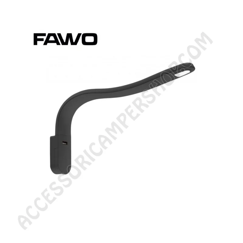 Lampada Flessibile LED Modulare S Nera con USB | Accessoricampershop.com