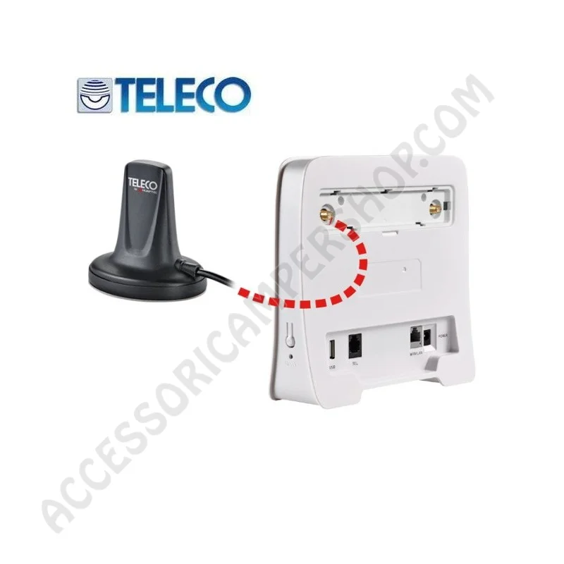 Hot Spot WIFI Antenna Esterna GSM TA095 Teleco | Accessoricampershop.com