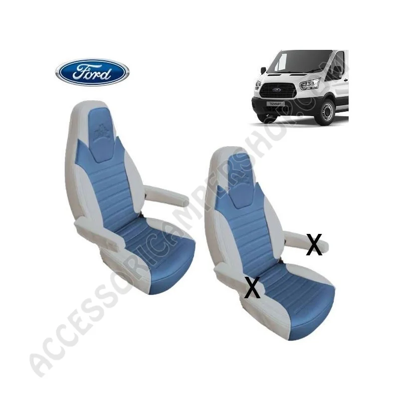 Fodere Copri-Sedile Eco-Pelle Ford Transit Avio | Accessoricampershop.com