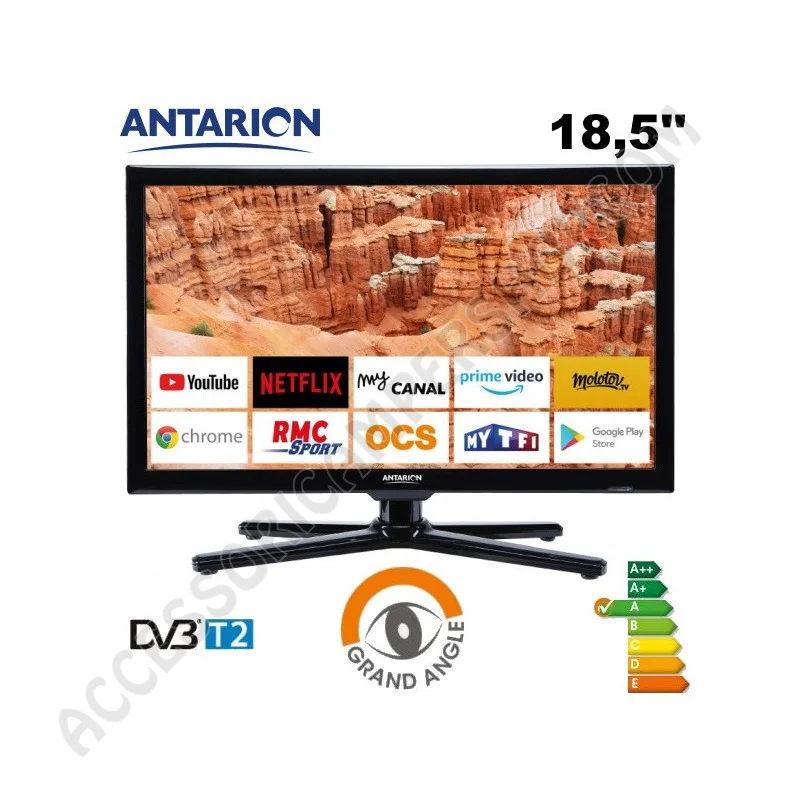 Smart TV ANTARION 18,5'' Ultra HD per Camper | Accessoricampershop.com