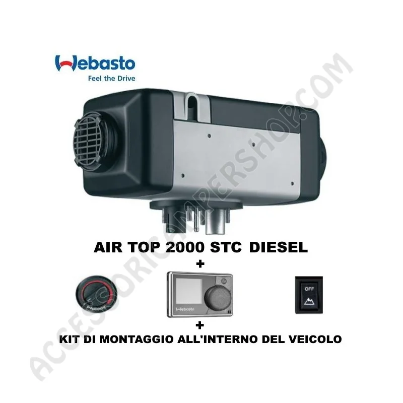 Riscaldatore WEBASTO AIR TOP 2000 STC per Camper | Accessoricampershop.com