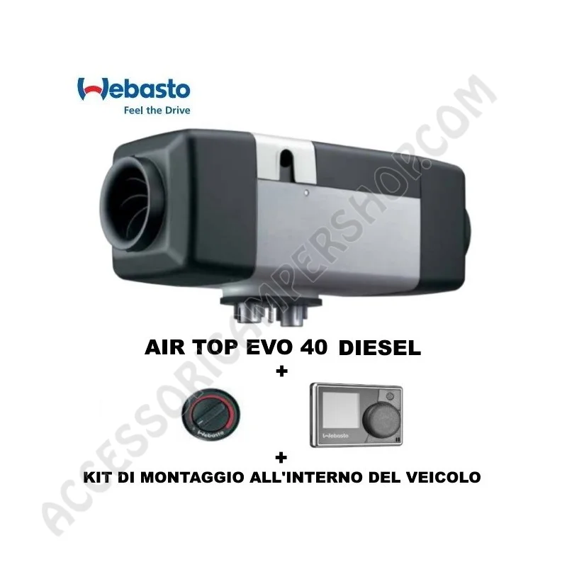 Riscaldatore a Gasolio WEBASTO AIR TOP EVO 40 | Accessoricampershop.com
