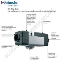 Riscaldatore a Gasolio WEBASTO AIR TOP EVO 55 | Accessoricampershop.com