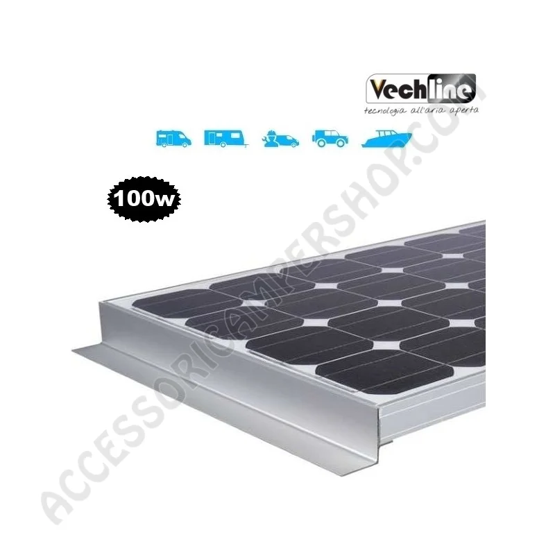 Pannello Solare Vechline 100W con Regolatore | Accessoricampershop.com