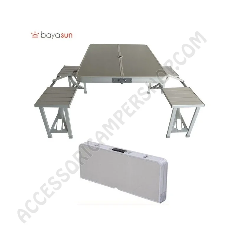 Tavolo Pic-Nic Pieghevole Compatto per Campeggio | Accessoricampershop.com