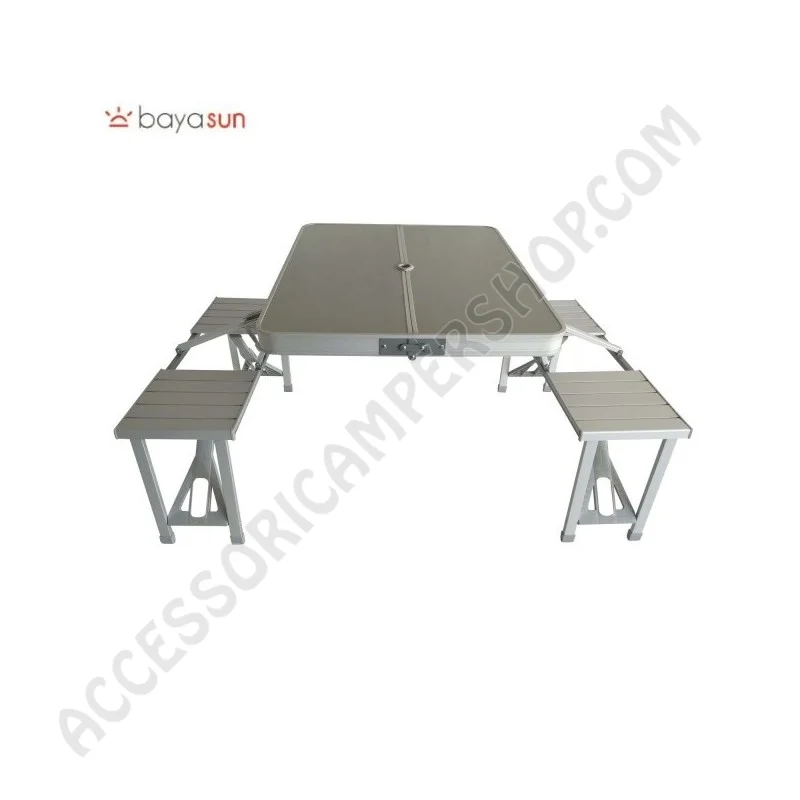 Tavolo Pic-Nic Pieghevole Compatto per Campeggio | Accessoricampershop.com