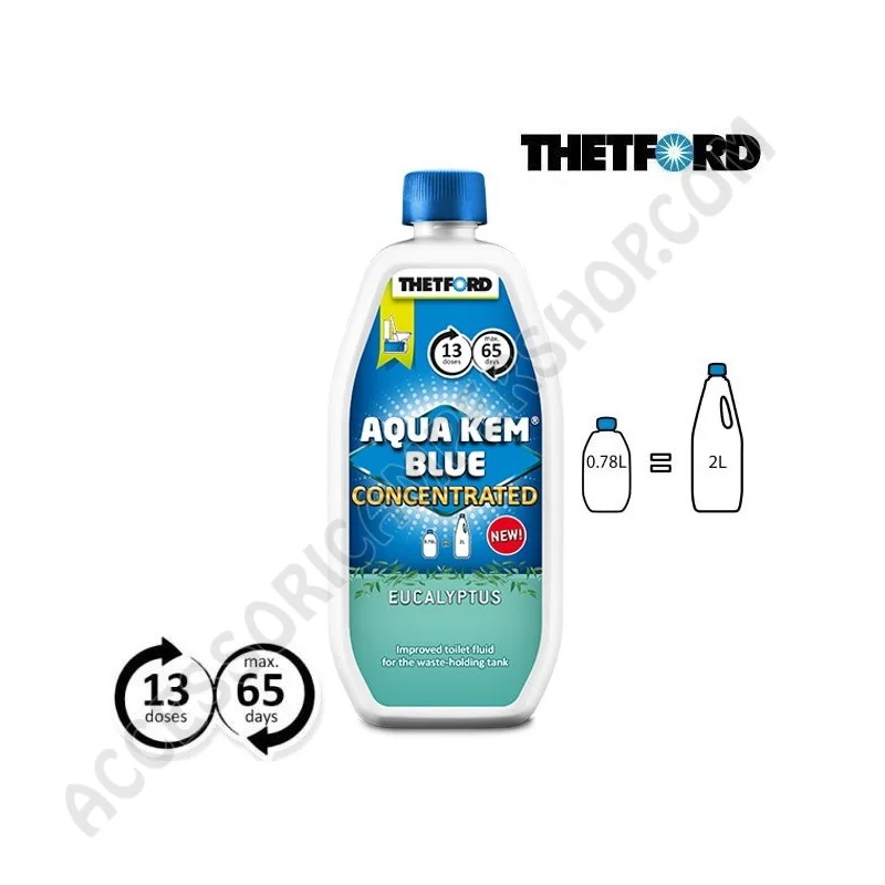 Aqua Kem Blue Eucalyptus per Toilette Camper | Accessoricampershop.com